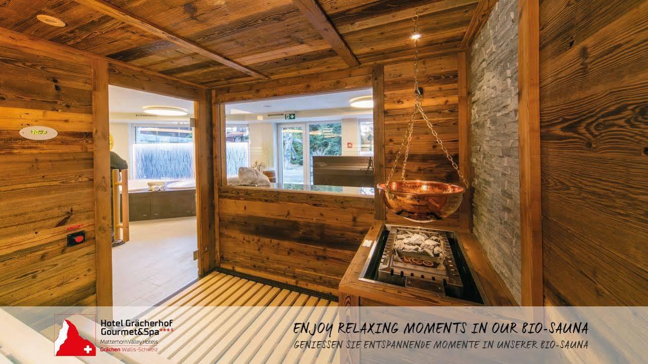 Lifestyle & Spa Hotel Graecherhof Grächen Eksteriør bilde