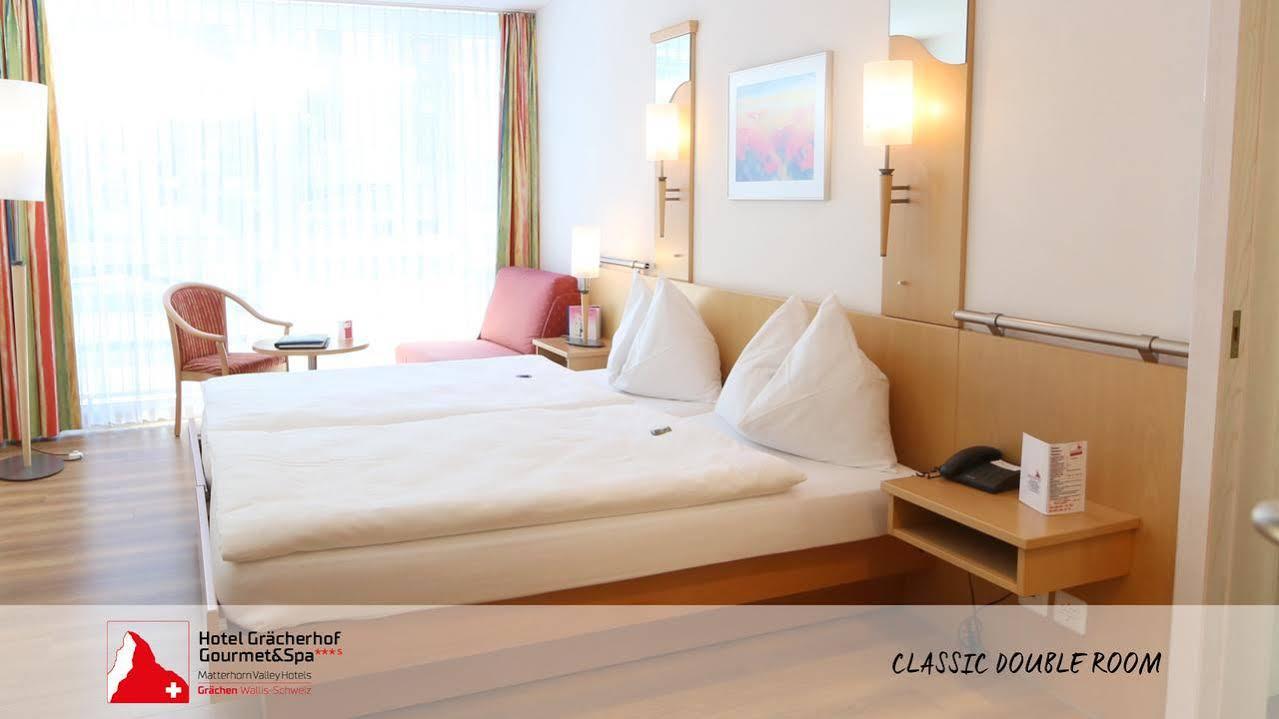 Lifestyle & Spa Hotel Graecherhof Grächen Eksteriør bilde